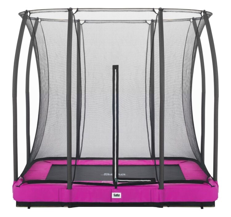 Trampoline - Salta Comfort Edition Ground - 153 x 214 cm - Roze