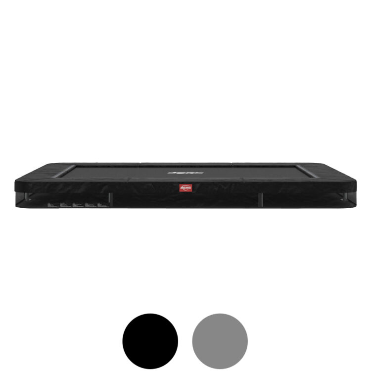 Trampoline - BERG Ultim Favorit Inground - 220 x 330 cm - Zwart/Grijs
