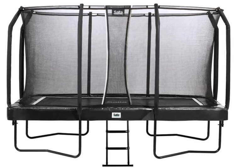 Trampoline - Salta First Class - 244 x 427 cm - Zwart