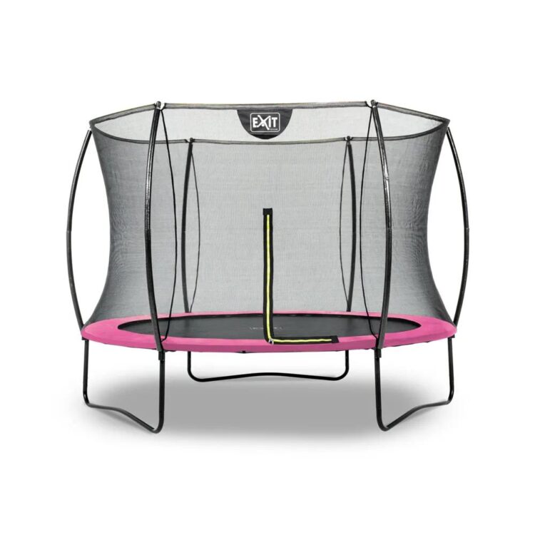 Trampoline - EXIT Silhouette - 244 cm - Roze