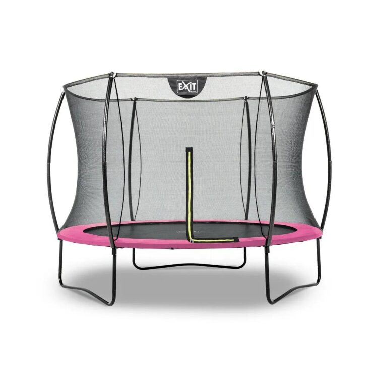 Trampoline - EXIT Silhouette - 427 cm - Roze