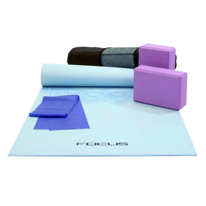 Yoga Starter Set - Focus Fitness - Blauw