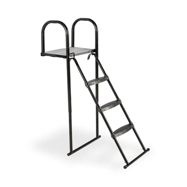 Trampoline platform met ladder - EXIT - 116 x 41 cm (maat XL)