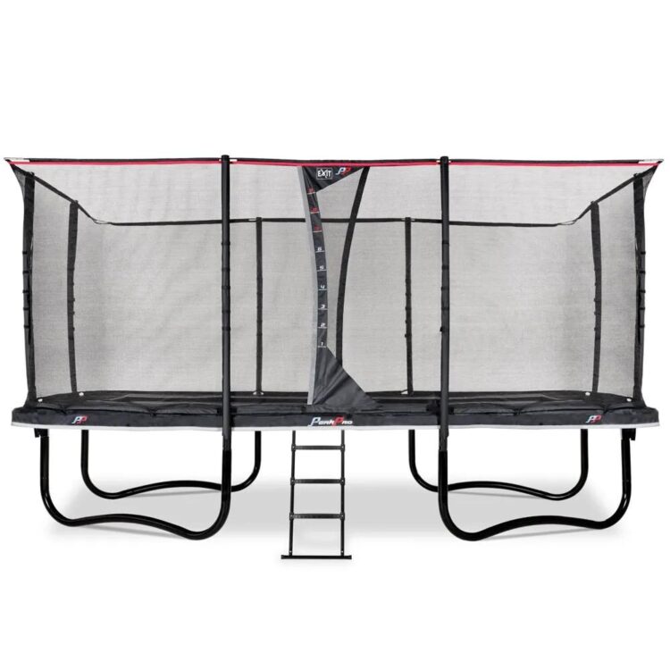 Trampoline - EXIT PeakPro - 305 x 519 cm - Zwart