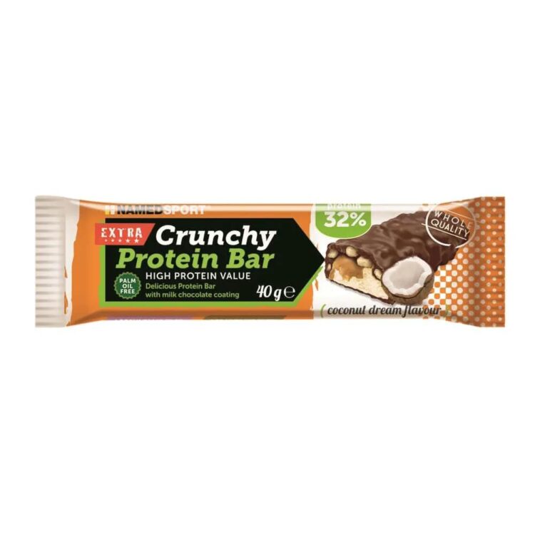 Crunchy Proteinbar - NAMEDSPORT - 1 x 40 gram - Coconut dream
