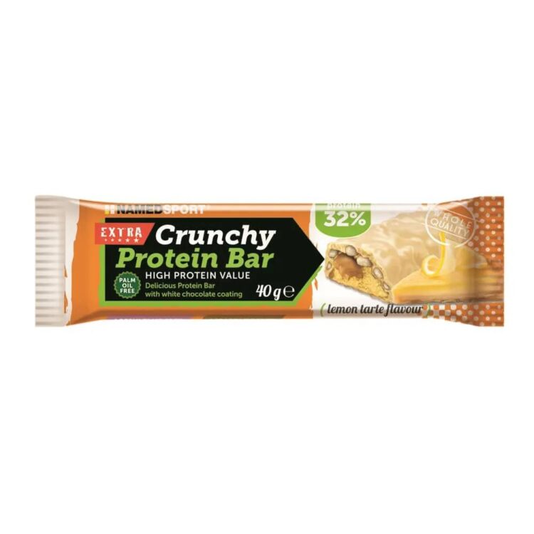 Crunchy Proteinbar - NAMEDSPORT - 1 x 40 gram - Lemon