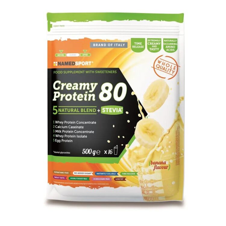 Eiwitshake - NAMEDSPORT Creamy Protein 80 - 500 gram - Banaan