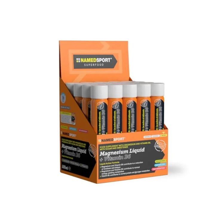 Energy Shot - NAMEDSPORT Magnesium & Vitamine B6 - Doos van 20 stuks