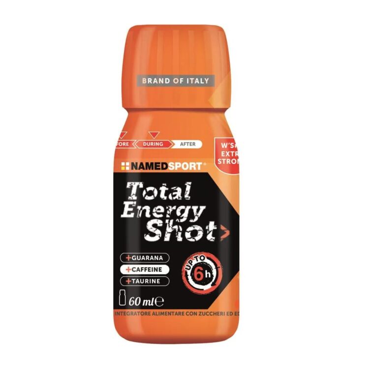 Energy Shot - NAMEDSPORT Total Energy Shot - 1 x 60 ml - Sinaasappel