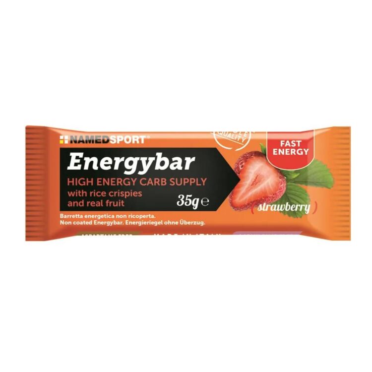 Energybar - NAMEDSPORT - Doos van 12 stuks - Aardbei