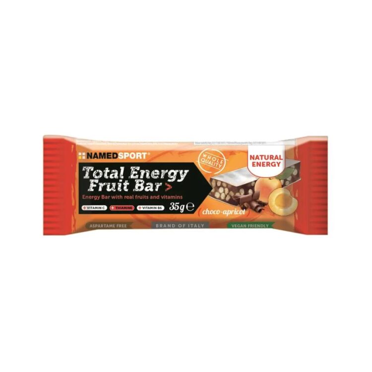 Energybar - NAMEDSPORT Total Energy Fruitbar - 1 x 35 gram - Choco Abr