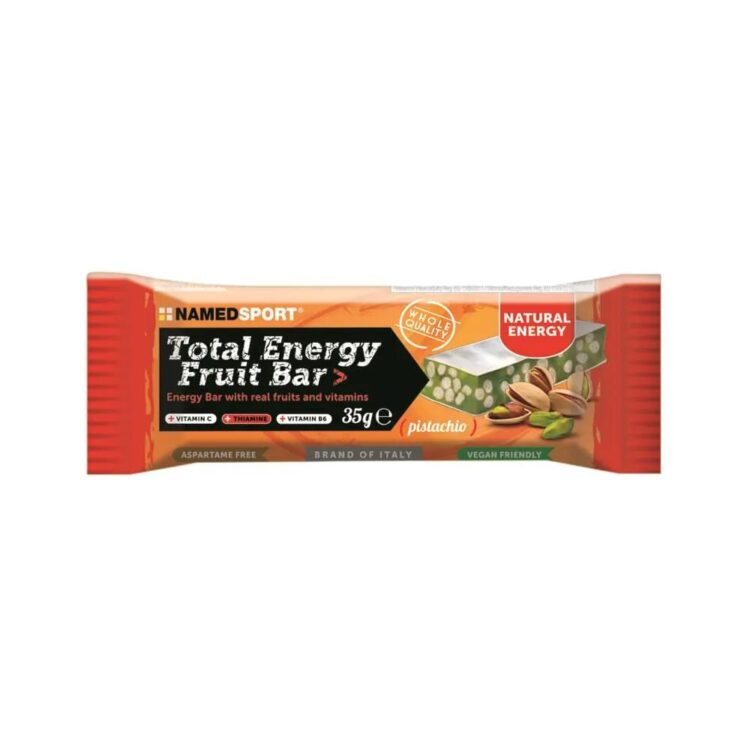 Energybar - NAMEDSPORT Total Energy Fruitbar - 1 x 35 gram - Pistache