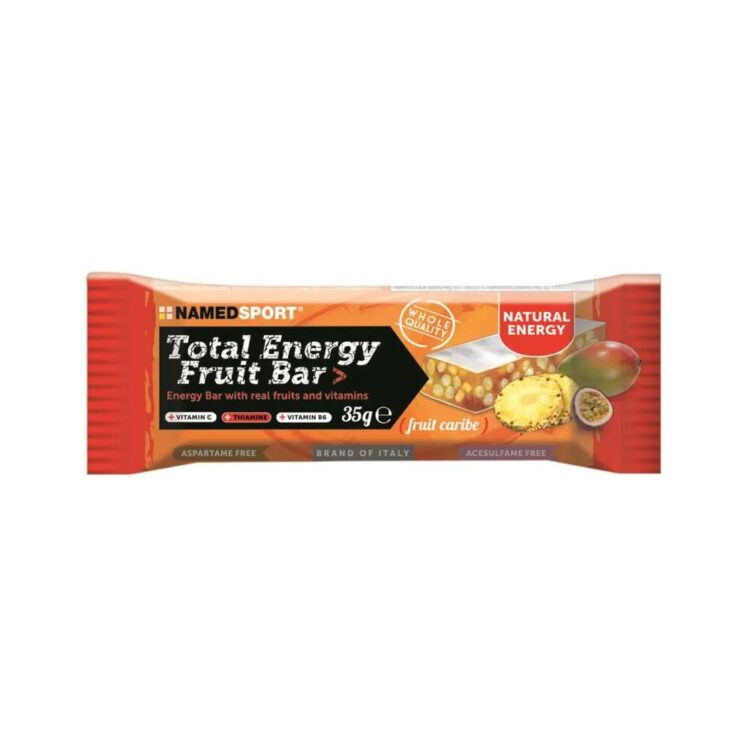 Energybar - NAMEDSPORT Total Energy Fruitbar - Doos van 25 stuks - Tro