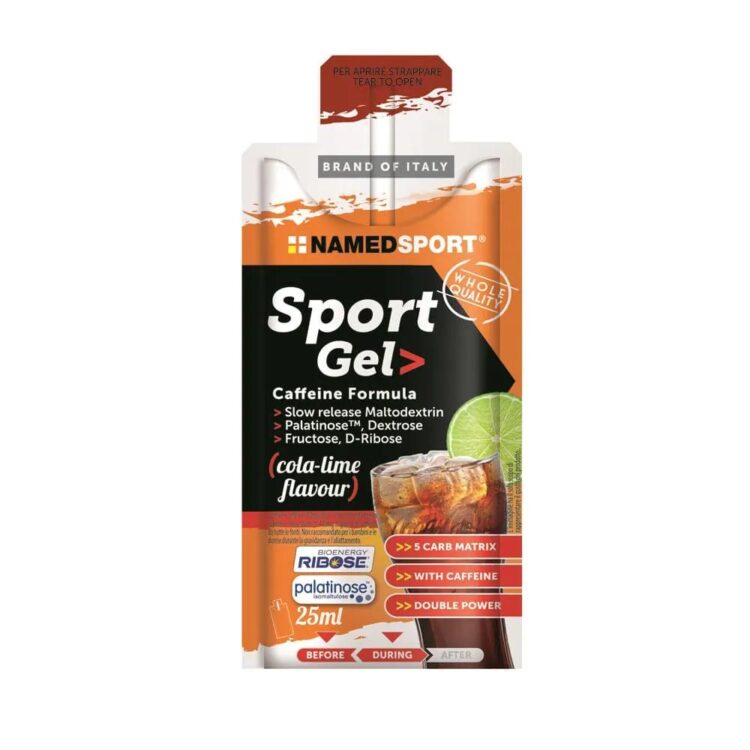 Sportgel - NAMEDSPORT - 1 x 25 ml - Cola Lime