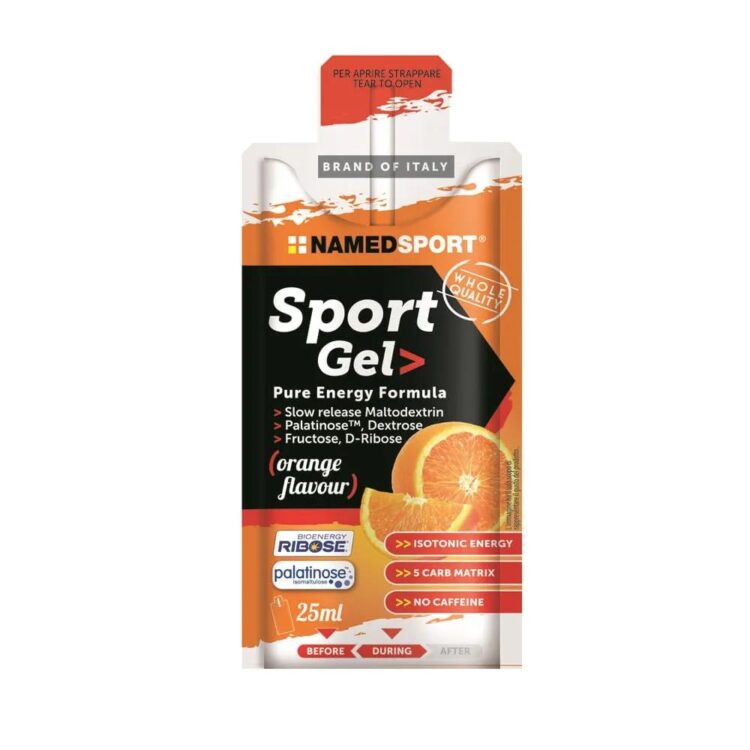 Sportgel - NAMEDSPORT - 1 x 25 ml - Sinaasappel