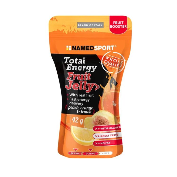 Sportgel - NAMEDSPORT Total Energy Fruit Jelly - 1 x 42 gram - Perzik