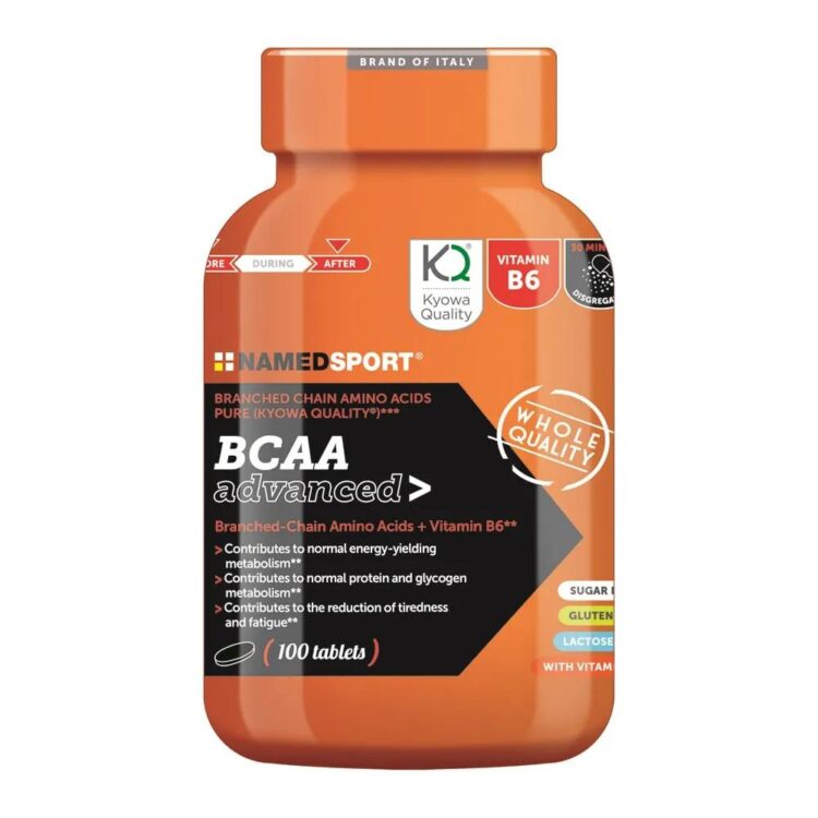 Sportsupplement - NAMEDSPORT BCAA Advanced - 100 tabletten
