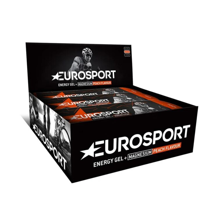 Sportgel - Eurosport Energy & Magnesium - Perzik - Doos van 20 stuks