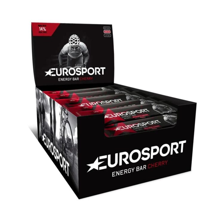 Energybar - Eurosport Energiereep - Kers - Doos van 20 stuks