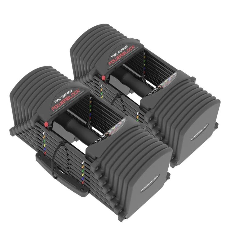 Verstelbare dumbbellset - Powerblock Pro EXP 5-90 - 1 t/m 40 kg