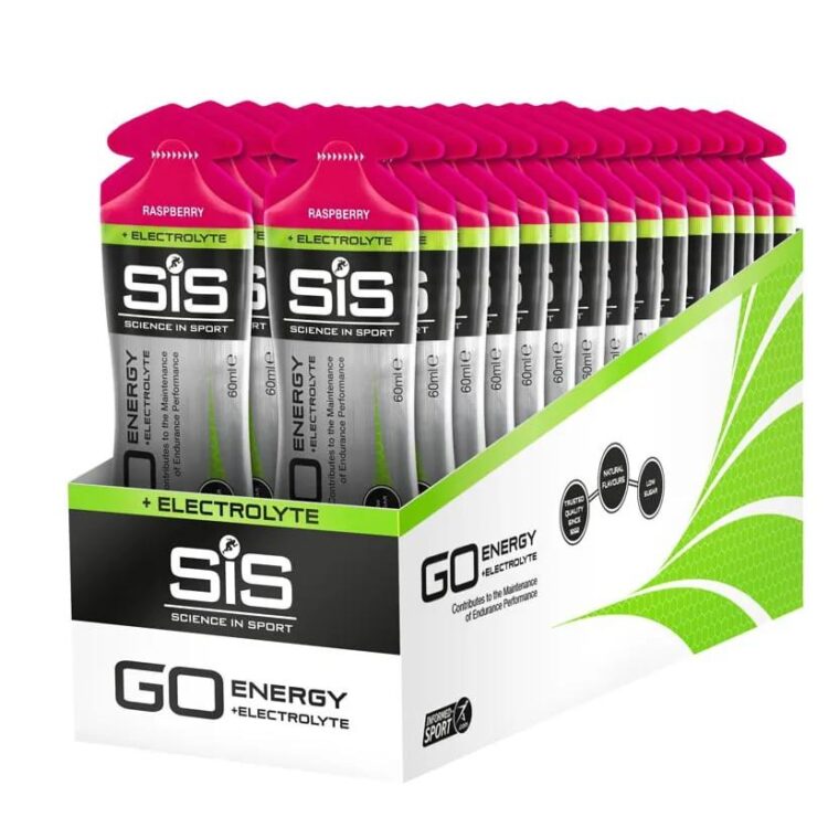 Sportgel - SiS Go Energy + Electrolyte - Doos van 30 stuks - Framboos