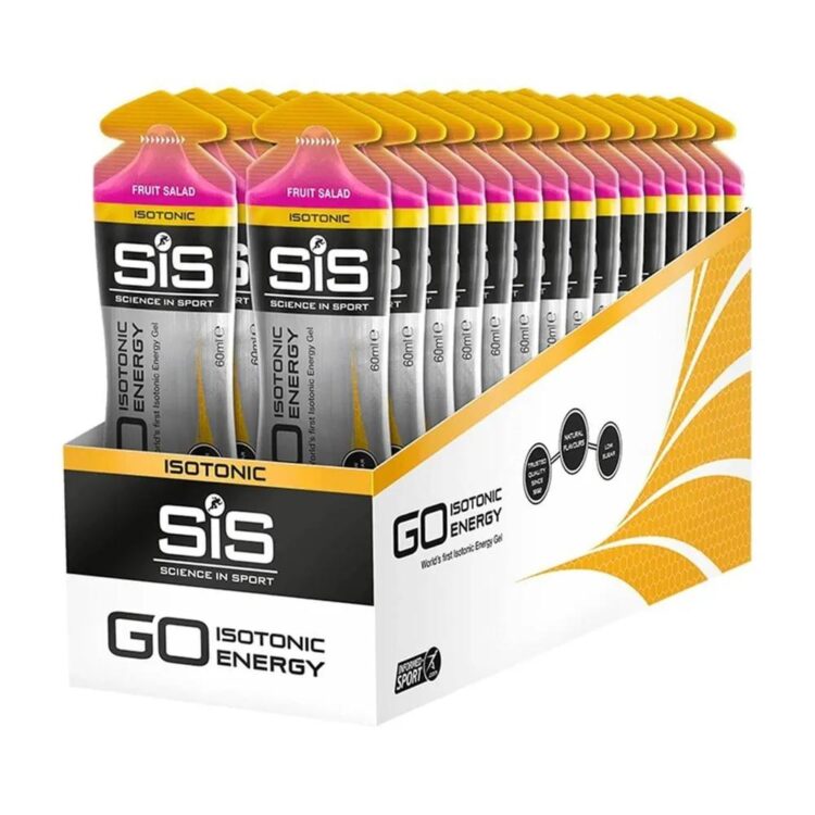 Sportgel - SiS Go Isotonic Energy - Doos van 30 stuks - Fruitsalade