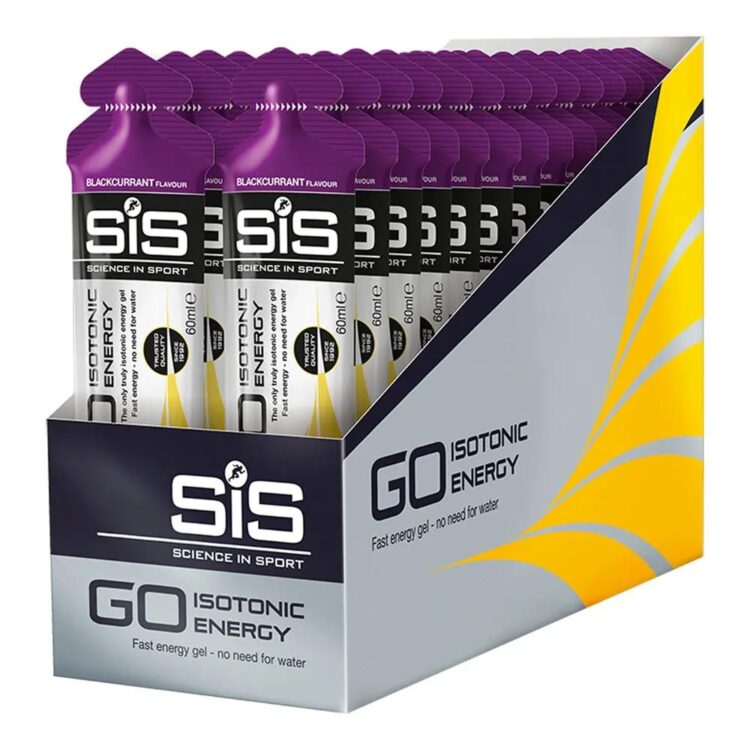 Sportgel - SiS Go Isotonic Energy - Doos van 30 stuks - Zwarte bes