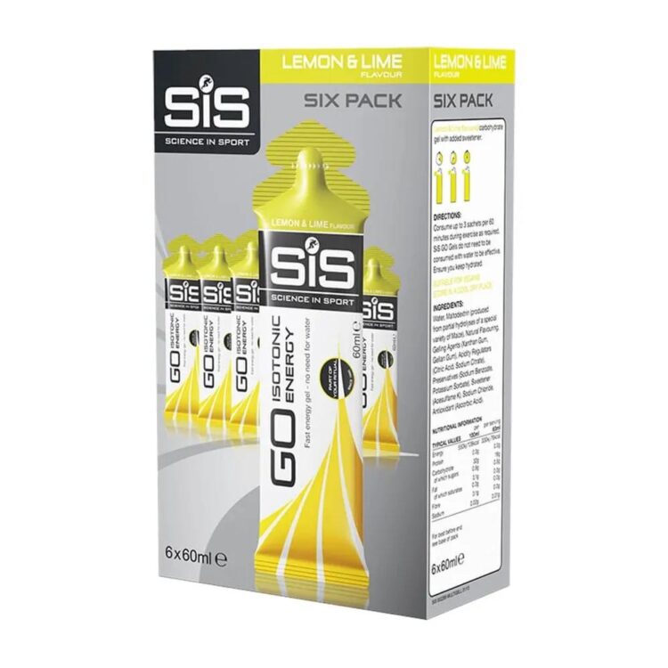 Sportgel - SiS Go Isotonic Energy - Doos van 6 stuks - Citroen & Limoe