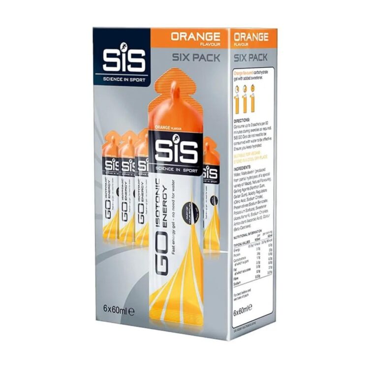 Sportgel - SiS Go Isotonic Energy - Doos van 6 stuks - Sinaasappel