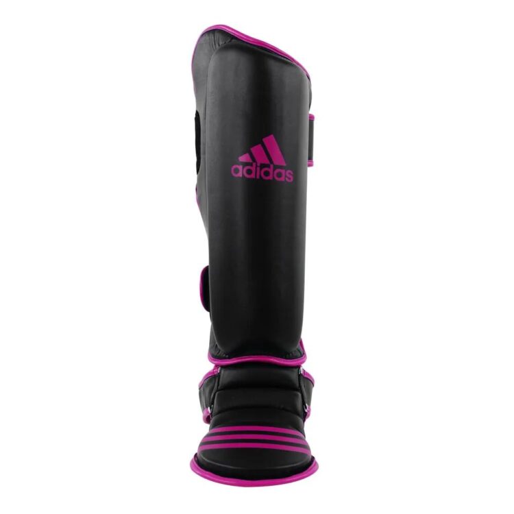 Scheenbeschermers - Adidas Economy - XL - Zwart / Roze