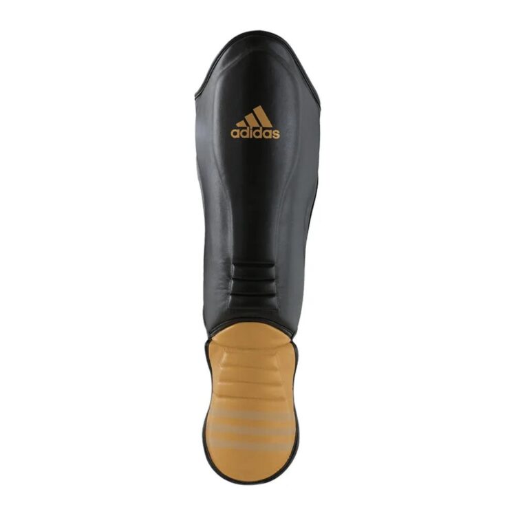 Scheenbeschermers - Adidas Hybrid Super Pro - XL - Zwart / Goud