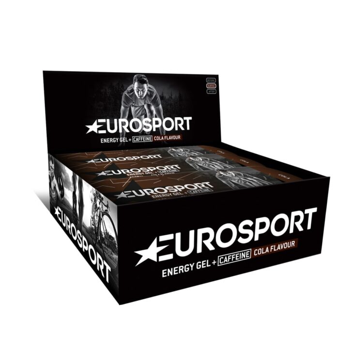 Sportgel - Eurosport Energy & Cafeïne - Cola - Doos van 20 stuks - THT