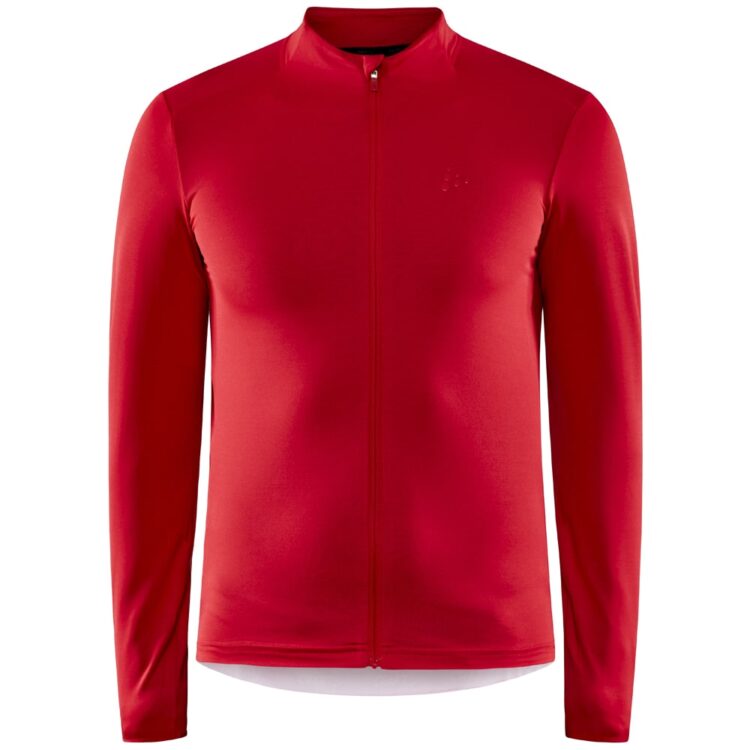 Fietsshirt - Craft Adv Essence Jersey lange mouw - S - Heren - Rood