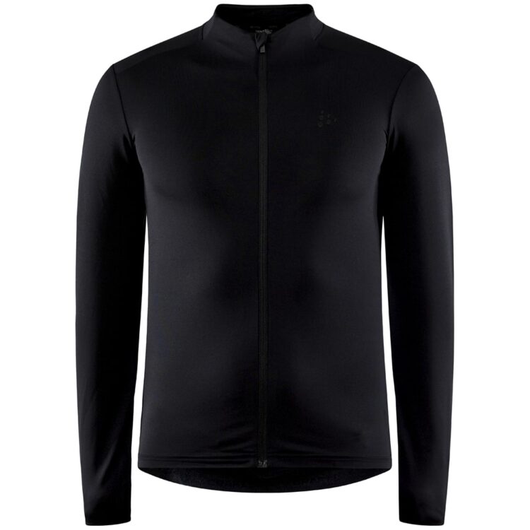 Fietsshirt - Craft Adv Essence Jersey lange mouw - M - Heren - Zwart