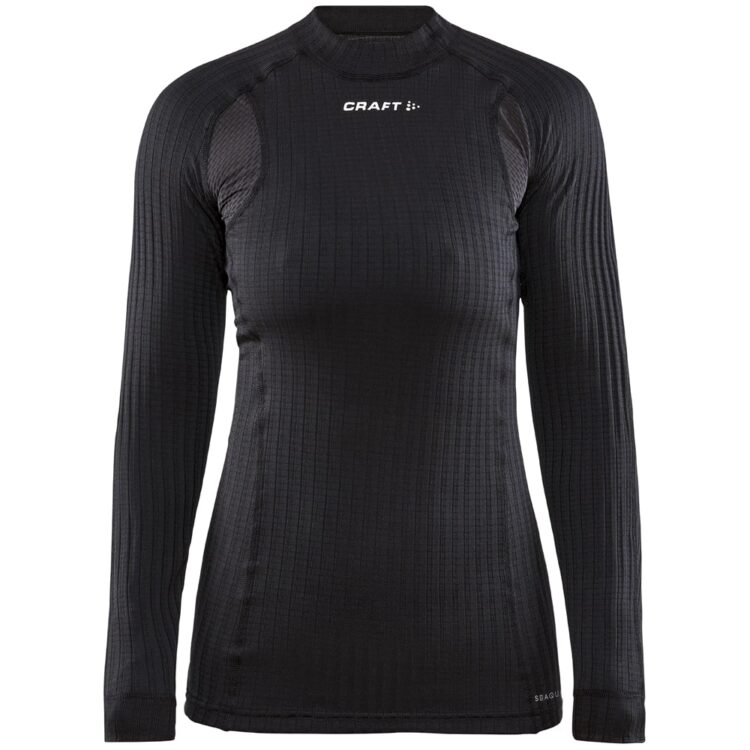 Ondershirt - Craft Active Extreme X lange mouw - XS - Dames - Zwart