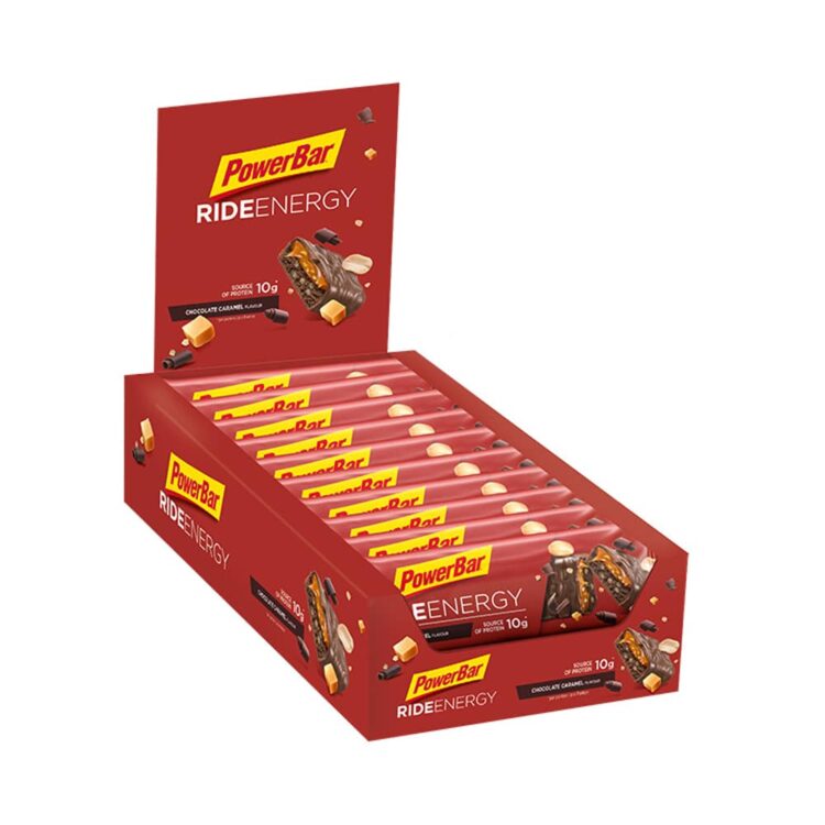 Energybar - PowerBar Ride Energy Bar - Chocolade-Karamel - Doos van 18