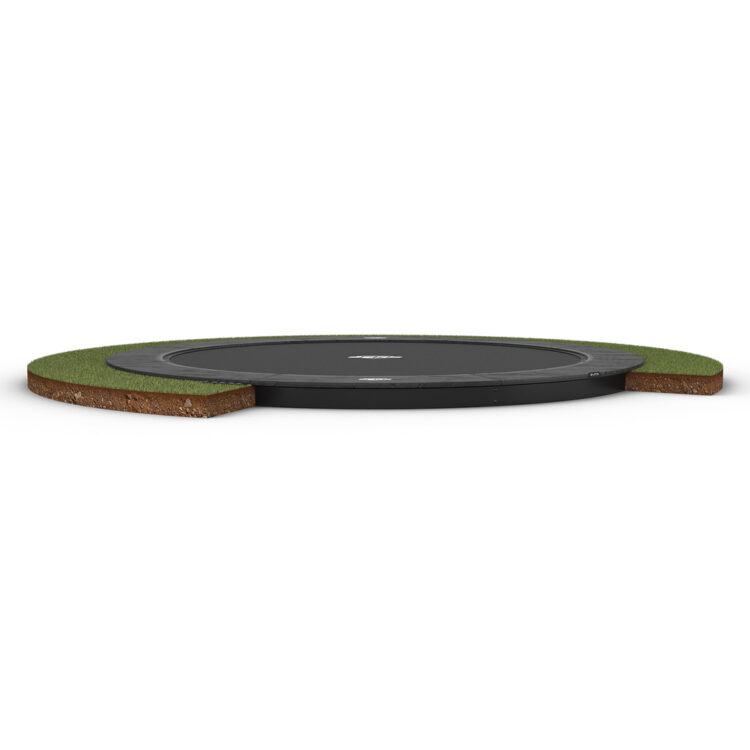 Trampoline - BERG Elite Flatground - 380 cm - Grijs
