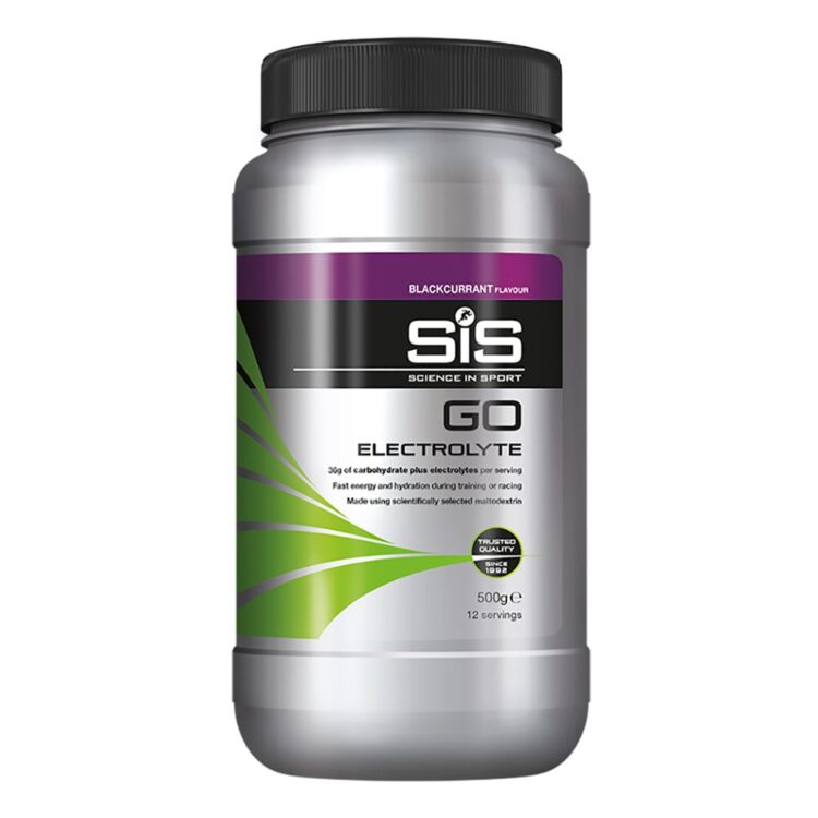 Sportdrank - SiS Go Electrolyte - 500 g - Zwarte bes