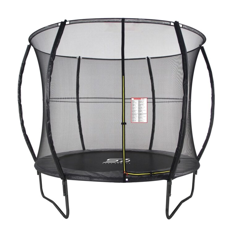 Trampoline - Senz Sports J5000 Series - 244 cm - Grijs